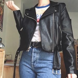 Levi’s faux leather biker jacket